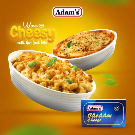 Say cheese! Add a touch of bold flavor to your favorite dishes with the rich taste of Adam's Cheddar Cheese #AdamsFoodMilks #CheddarCheese #Cheese Cheese Poster Design, Cheese Advertisement, Cheese Advertising, Milk Advertising, Chedder Cheese, Fast Food Advertising, Ganpati Decoration Design, Abstract Ideas, Cheese Party