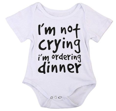 Baby Onsies Funny, Baby Santana, Baby Onesie Ideas, Luxury Baby Clothes, Storing Baby Clothes, Boy Onesies, Baby Clothes Storage