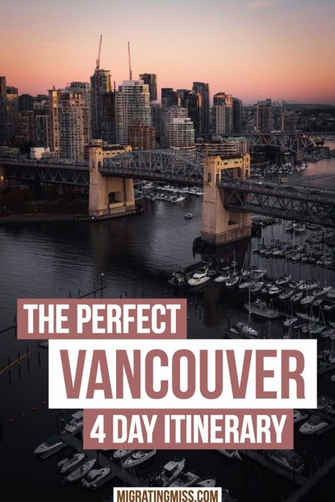 Vancouver Itinerary, Vancouver Trip, Vancouver Vacation, Vancouver Travel Guide, Travel Favorites, British Columbia Travel, Visit Vancouver, Canada Vacation, Canada Trip