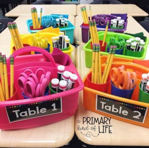 10 Teacher Hacks You Wish You Would Have Thought Of - Chaylor & Mads Space Saving Classroom Ideas, Prek Classroom Setup Small Room, Organization Supplies, Elementary Classroom Themes, Classroom Organization Elementary, Teachers Room, Classroom Goals, Teacher Vibes, Classroom Hacks