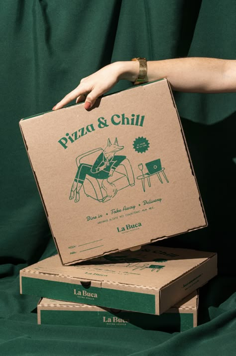 Pizza To Go Packaging, Burger Shop Packaging, Cool Pizza Box Design, Pizza Branding Ideas, Pizza Package Design, Pizza Box Branding, Pizza Box Packaging Design, Pizza Boxes Design, Pizza Restaurant Branding