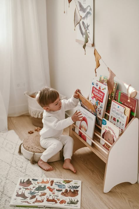 Toddler Bookshelf, Bookshelf For Kids, Montessori Bookshelf, Childrens Bookcase, Montessori Shelf, Nursery Shelf, Nursery Book, Montessori Bedroom, Montessori Playroom