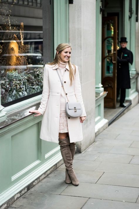 afternoon tea in London ~ Roses and Rain Boots Afternoon Tea Outfit Winter, Rain Outfit Winter, Afternoon Tea Outfit, Winter Outfit Guide, High Tea Outfit, London Outfit Ideas, High Tea Dress, Tea Outfit, Outfit Ideas Winter