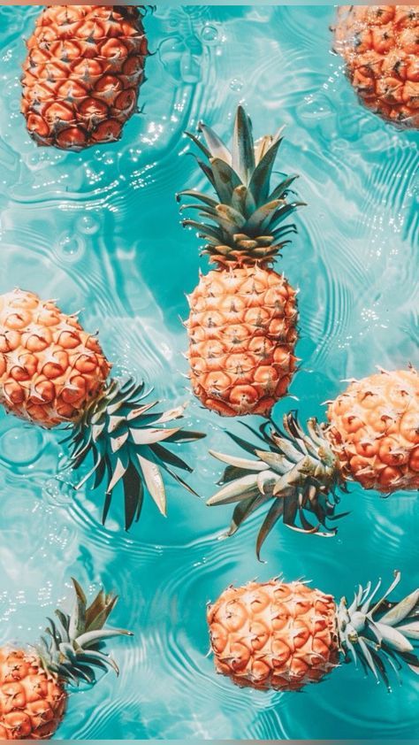 Summer Wallpaper Phone, Pineapple Backgrounds, Beach Phone Wallpaper, Beachy Wallpapers, Summer Beach Wallpaper, Beautiful Summer Wallpaper, Pineapple Wallpaper, Cute Summer Wallpapers, Wallpaper Iphone Summer