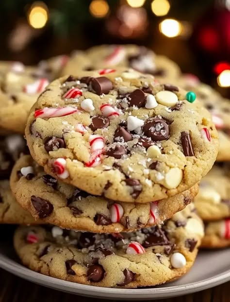 Chocolate Chip Christmas Cookies Cute Winter Recipes, Winter Wonderland Christmas Cookies, Christmas Cookie Chocolate Chip, Best Christmas Chocolate Chip Cookies, Christmas Chocolate Chip M&m Cookies, Homemade Holiday Cookies, Easy Dessert Christmas Recipes, Traditional Christmas Sugar Cookies, Fun Cookie Recipes Christmas