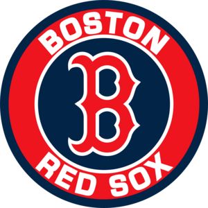 Boston Red Sox Logo, Red Sox Logo, Baseball Signs, Baseball Bats, Red Sox Baseball, Mlb Logos, Decoration Stickers, Toronto Blue Jays, Round Area Rugs