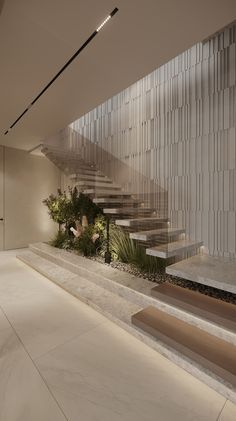 Luxury Stairs, Staircase Interior, Staircase Interior Design, Luxury Staircase, Staircase Design Modern, Contemporary Staircase, Stairs Design Interior, Stair Design, Stairs Design Modern