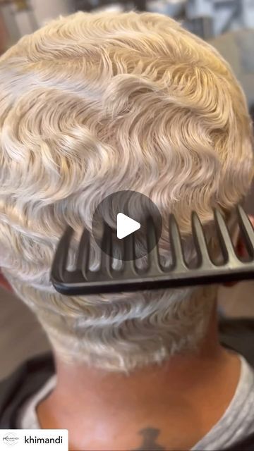 The Cut Life on Instagram: "pretty platinum pixie by @khimandi 🤍 #thecutlife #shorthair #pixiecut #platinumpixie #arlingtonhairstylist #dallashairstylist" Pinterest Hairstyles Short, Blonde Short Hair On Black Women, Short Pixie Haircuts Blonde, Pixie Waves Black Women, Mid Pixie Haircut, Black Women Short Blonde Hair, Pixie Cut Thinning Hair, Finger Wave Pixie Cut, Soft Finger Waves Black Women