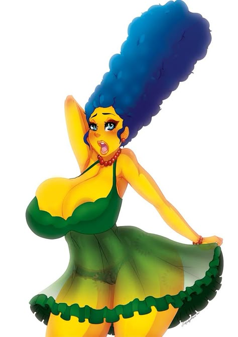 Marge Simpson 1 by Ladycandy2011 Marge Simpsons, Lois Griffin, Cartoon Mom, Simpsons Drawings, Marge Simpson, Female Cartoon Characters, Tumblr Art, Female Cartoon, American Dad