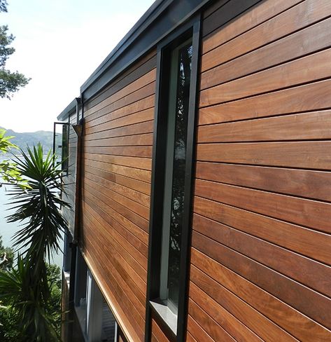 Climate Shield Modern Siding, Rain Screen, Engineered Wood Siding, Wood Siding Exterior, Ipe Decking, Siding Ideas, Siding Options, Fiber Cement Siding, Exterior Finishes