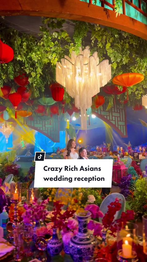 Crazy Rich Asians Invitation, Crazy Rich Asians Wedding Inspiration, Crazy Rich Asians Theme, Crazy Rich Asians Party Theme, Wedding Crazy Rich Asians, Crazy Rich Asians Wedding Theme, Crazy Rich Asians Wedding Dress, Crazy Rich Asians Wedding, Asian Wedding Themes