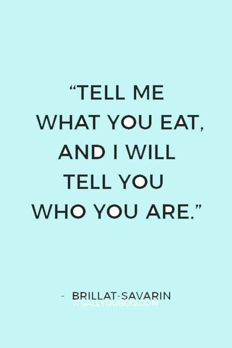 "Tell me what you eat, and I will tell you who you are" — Brillat-Savarin. Click here for your list of the best fitness foods for before and after your workout for muscle recovery. Plus, get the best healthy clean eating, from carbohydrates, to protein good fats and hydration tips. #FitnessQuotes #HealthQuotes #HealthyLife #HealthyBody #HealthFitness #GetHealthy #MindBodySpirit #Wellness #Food #EatClean #Eating #HealthyHabits #Healthy #HealthyLiving #HealthyLifestyle Nothing Tastes As Good As Healthy Feels, You Are What You Eat, Healthy Eating Quotes Inspiration, Nutritionist Office, Healthy Habits Activities, Herbal Compress, Brat Diet, Habits To Change Your Life, Hydration Tips