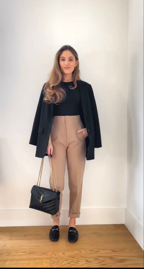 Business Outfits Women, Business Casual Outfits For Work, Classy Work Outfits, Stylish Work Outfits, Causual Outfits, Casual Work Outfits, Looks Chic, Work Outfits Women, 가을 패션