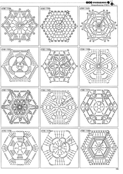 blog DD: crochet patterns Granny Square Hexagon, Taplak Meja Crochet, Hexagon Crochet Pattern, Crochet Free Patterns, Knitting Tips, Crochet Motif Patterns, Crochet Hexagon, Crochet Blocks, Crochet Magazine