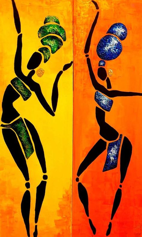 Afro-Caribbean feminine culture | Brixton Blog African Cultural Art, African Drawings Culture, Afro Caribbean Art, Jamaican Art Culture, Black Culture Paintings, Afro Latino Art, Jamaican Paintings, Africa Culture Art, Africa Art Design Culture