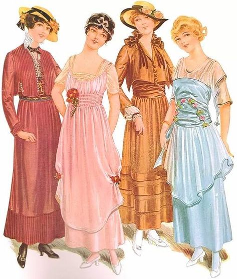 Titanic Wardrobe, 1915 Fashion, Fashion 1910, 1910s Fashion, 1920 Fashion, 20th Century Fashion, Edwardian Style, Fashion Catalogue, Edwardian Era