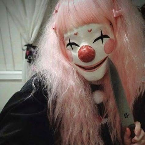 Halloween Clown Aesthetic, Clown Core, Clown Mask, Clown Girl, Cute Clown, Clowning Around, Creepy Clown, Clown Makeup, The Circus