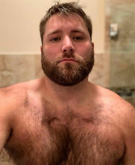 Large Muscular Men, Big Beards Men, Cute Chubby Guys, Men Chest Hair, Vintage Muscle Men, Burly Men, Handsome Bearded Men, Chubby Guy, Chubby Men