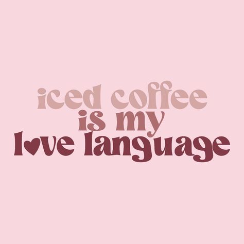 On a scale of 1 to 10 how much do you love iced coffee? 💖❄️☕️ #art #icedcoffee #icedcoffeelover #graphicdesign #stickers #lovelanguage… | Instagram Sweet Butter Cream Frosting, Pink Coffee Aesthetic, Sweet Birthday Cake, Butter Cream Frosting, Quotes Coffee, Sweet Butter, Sweet Birthday, Pink Quotes, Ice Coffee