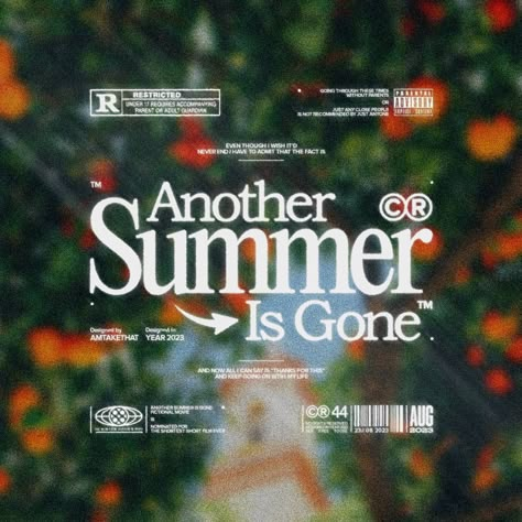 ✨ ANOTHER SUMMER IS GONE DESIGNED BY @amtakethat This summer was amazing and even though I wish that it would never end, but I have to… | Instagram Typography Poster Photoshop, Summer Graphic Design Poster, Summer Design Graphic, Summer Poster Design, Graphic Design Posters Ideas, Typo Graphic Design, Summer Graphic Design, Summer Layout, Summer Graphics