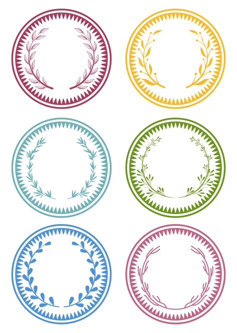 Round Images Free Printable, Free Labels Printables Editable, Round Label Design Ideas, Label Templates Free Printable Editable, Round Stickers Free Printable, Round Labels Printables Free Templates, Circle Printable Stickers, Printable Labels Free Customizable, Round Sticker Design Free Printables