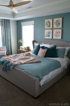 How to Create an Upscale, Luxurious Master Bedroom using paint. Three painting tips to turn your bedroom into a beautiful, restful retreat! Small Bedroom Paint Colors, Simple Bedroom Ideas, Orange Bedroom Ideas, Bedroom Bookshelf, Mirrored Bedroom, Bedroom Paint Colors Master, Best Bedroom Colors, Bedroom Paint Ideas, Bedroom Decor For Women