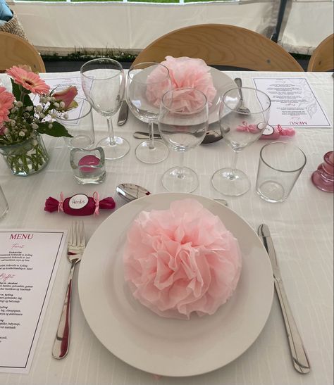 Fest Temaer, Table Decorations, Pink, Home Decor, Home Décor