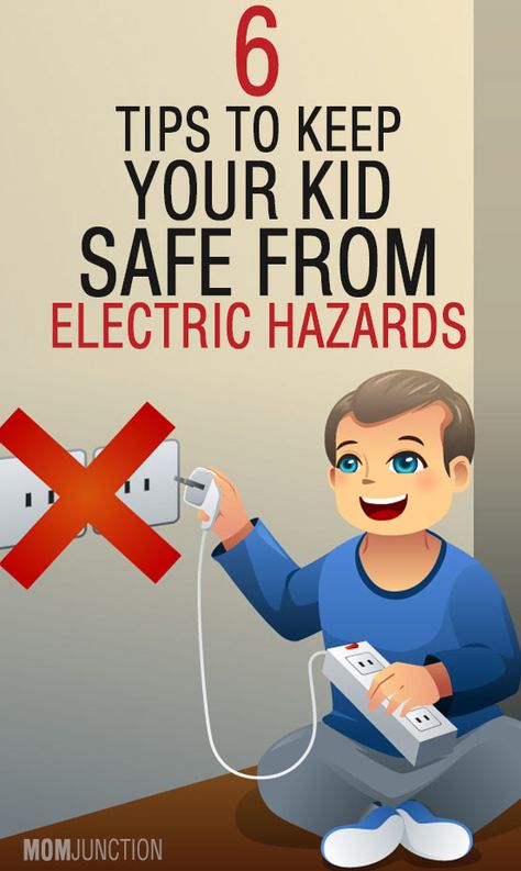 6 Simple Tips To Keep Your Kid Safe From Electric Hazards #SafetyTips #Electrical #24hremergencyservice Safety Rules For Kids, Childhood Health, Home Safety Tips, Safety Rules, Home Security Tips, Safety Posters, Electrical Safety, Security Tips, Home Protection