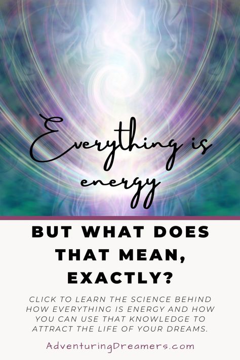 Einstein proved that everything is energy. But what does that actually mean? And how can we use this knowledge to our advantage when going after our dreams and goals? | Everything is Energy | Everything is Energy Einstein | Everything is Energy Universe | Manifestation Science | Science of Manifestation | Law of Attraction | Albert Einstein Manifestation | Energy Manifestation | #everythingisenergy | #energymanifestation Lab Quotes, Energy Is Everything, Universe Manifestation, Energy Manifestation, Manifestation Inspiration, Energy Universe, Spirituality Energy Universe, Manifestation Energy, What Is Energy