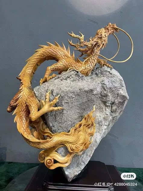 Chinese Dragon Sculpture, Asian Dragon Art, Food Dragon, Assassin's Quest, Chinese Animals, Asian Dragons, Cement Work, Eastern Dragon, Gold Reserve