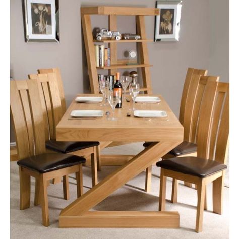 Latest Dining Table, Wood Slab Dining Table, Wooden Dining Table Designs, Solid Oak Furniture, Unique Dining Tables, Table Designs, Large Dining Table, Oak Dining Table, Dining Table Design