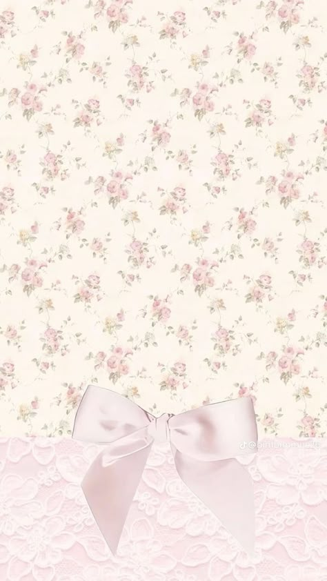 Pink Victorian Wallpaper, Pink Ribbon Wallpaper, Vintage Core, Coquette Wallpaper, Wallpaper Background Design, Cute Images For Wallpaper, Pink Victorian, Victorian Wallpaper, Vintage Flowers Wallpaper