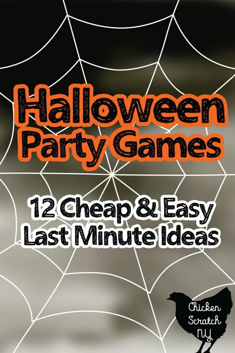 Make your Halloween Party one to remeber with a great selection of Halloween Party Games! There's something for monsters of all ages #Halloween #Halloweenparty #HalloweenGames #PartyGames Cheap Halloween Party Games, Easy Halloween Party Games, Diy Halloween Party Games, Easy Halloween Games, Halloween Party Games For Kids, Cheap Halloween Party, Games Adults, Hallowen Party, Fun Halloween Party Games