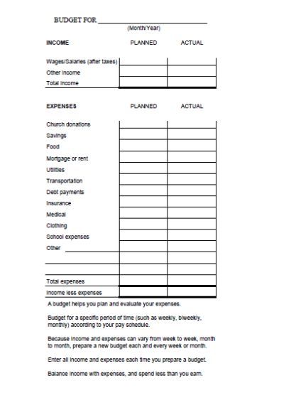 Microsoft Excel Church Budget Template from i.pinimg.com