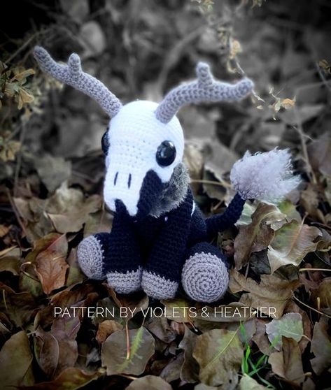 CROCHET PATTERN for Little Cryptid Amigurumi, Cute Monster Pattern, Skull Goth Halloween Decor, Gothic Toy Pattern. Instant PDF Download. Crochet toys ideas #crochettoysideas #crochet #crochettoy #crochetpattern #crochetpatterns 2.654 Halloween Monsters Craft, Crochet Scary Dolls, Cryptid Halloween Decor, Wendigo Crochet Pattern, Cerberus Crochet Pattern, Crochet Two Headed Plushie, Demon Crochet Pattern, Cryptid Amigurumi, Raven Crochet Pattern