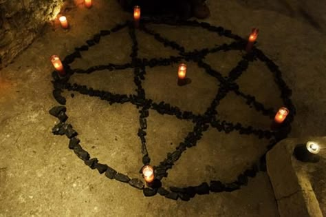 Ex-Devil Worshipper Says: I'm Shocked Christians Celebrate Halloween | Ancient Origins Satanic Aesthetic, The Satanic Bible, Summoning Circle, Devil Aesthetic, Trik Fotografi, Witch Aesthetic, Coven, Black Magic, The Devil