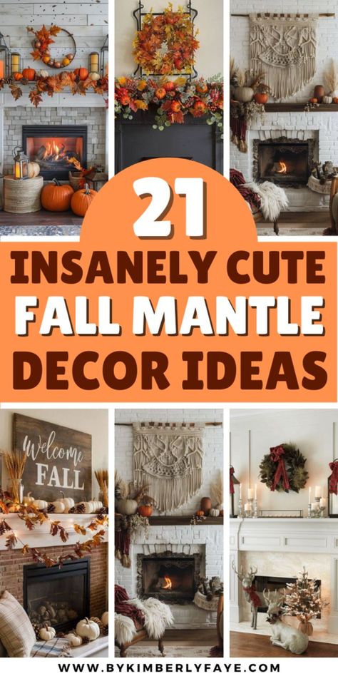 Cute Fall Mantle Decor Ideas Fall Mantle Styling, Thanksgiving Decorations Mantle, Mantle Decorating Ideas Fall, Fall Thanksgiving Mantle Decor, November Mantle Decor, Thanksgiving Fireplace Mantle Decor, Fall Mantel Decorating Ideas 2024, Simple Fall Mantel Decorating Ideas, Thanksgiving Mantle Ideas