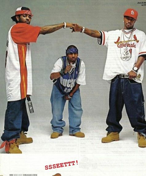 Hip Hop Outfits Men, Hip Hop 90, 90s Hip Hop Outfits, 2000s Hip Hop Fashion, 2000s Fashion Men, Rapper Costume, Old School Outfits, Look Hip Hop, 2000s Hip Hop