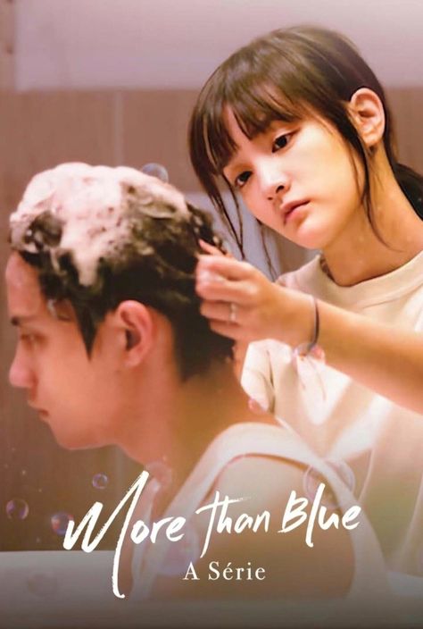 More Than Blue Movie, More Than Blue The Series, Asian Movies, Fallen Leaves, Blue Poster, Autumn Scenes, Chinese Dramas, Blue Springs, Drama Film