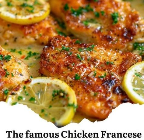 Chicken Francese Recipe – Tnextrecipes French Chicken Breast Recipes, Natashas Kitchen Recipes Chicken, Chicken Franchise Recipe, Chicken French Recipes, French Chicken Casserole, Chicken Francaise Recipe Best, Chicken Francaise, Chicken French, Chicken Francaise Recipe Easy