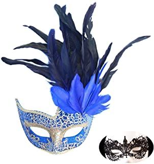 Amazon.com: venetian costume: Clothing, Shoes & Jewelry Masquerade Mask Ideas, Masquerade Ball Outfits, Masquerade Halloween Party, Masquerade Halloween Costumes, 40th Party Ideas, Ball Accessories, Couples Masquerade Masks, Rainbow Costumes, Lace Masquerade Masks