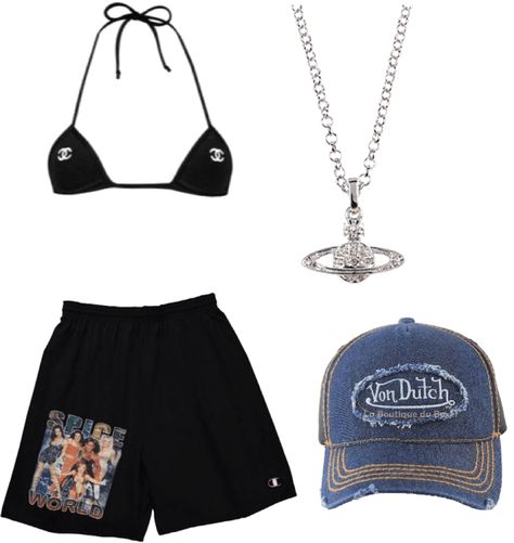 Fly Beach Outfit, Grunge Beach Aesthetic Outfit, Alternative Beach Outfit, Coquette Beach Outfit, Emo Beach Outfit, Beach Outfit Png, Grunge Beach Outfit, Obx Dr, Teen Swag Outfits