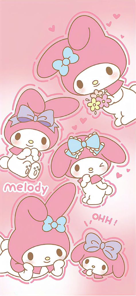 헬로키티 배경화면, Pink Wallpaper Hello Kitty, Walpaper Hello Kitty, My Melody Wallpaper, Hello Kitty Themes, Melody Hello Kitty, Iphone Wallpaper Kawaii, Kitty Drawing, Hello Kitty Backgrounds