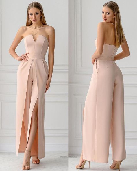 Graduation Outfits For Women, Simple Formal Dress, Carpet Outfits, Satin Formal Dress, Interesting Outfits, Sewing Clothes Women, Jumpsuit For Women, Red Carpet Outfits, Elegant Midi Dresses