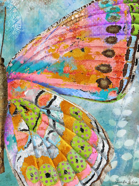 Celebration Butterfly Wing by Jennifer Lambein - TurningArt Butterfly Wing Art, Butterfly Wings Art, Autumn Wall Decor, Wing Art, Butterfly Prints, Art Papillon, Plant Wall Decor, Butterfly Art Print, Whimsical Artwork