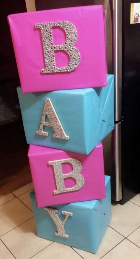 20+ DIY Baby Shower Party Ideas for a Boy that are fit for a Prince - HubPages Gender Ideas, Simple Gender Reveal, Creative Gender Reveals, Reveal Party Games, Baby Gender Reveal Party Decorations, Gender Reveal Party Games, Idee Babyshower, Gender Reveal Party Theme, Gender Reveal Themes