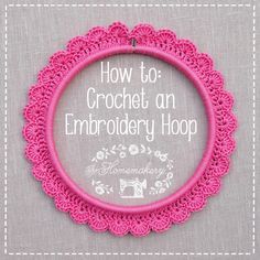 How to crochet an embroidery hoop Crochet Photo Frame, Crochet Hoop, Hoop Wall Art, Embroidery Hoop Wall, Embroidery Hoop Wall Art, Crochet Hearts, Granny Square Pattern, Gallery Wall Inspiration, Mini Wreaths