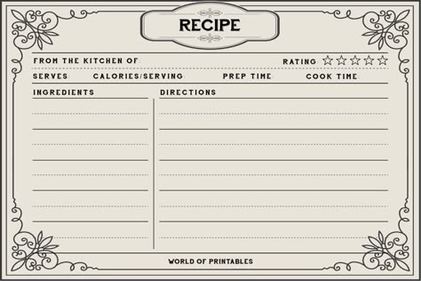 Recipe Templates Free, Recipe Template Printable, Recipe Cards Printable Free, Recipe Book Design, Diy Cookbook, Recipe Book Diy, Digital Recipe Book, Recipe Book Templates, Cookbook Template