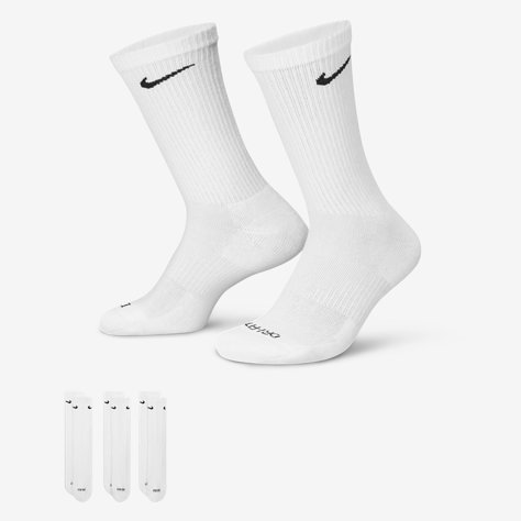 Nike Everyday Plus Cushioned Training Crew Socks (3 Pairs) Quince Surprise Gift, Female Rapper Costume, Nike Socks Women, Thanksgiving Fit, White Nike Socks, Nike Crew Socks, Clothing Necessities, Christmas Wants, Socks Nike