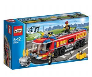 LEGO Airport Fire Truck 60061. Mr Toys Toyworld Online offers toys under $10 and the best range of Toys, Games and LEGO. Lego City Fire Truck, Lego City Airport, Lego Airport, Lego City Fire, Lego Fire, Lego City Police, Lego City Sets, Lego Truck, Lego Boards